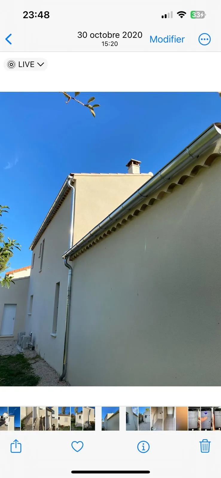 Villa Vaucluse — Aluminium blanc